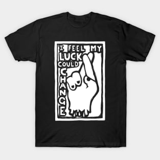 Lucky - Radiohead Illustrated Lyrics - Inverted. T-Shirt